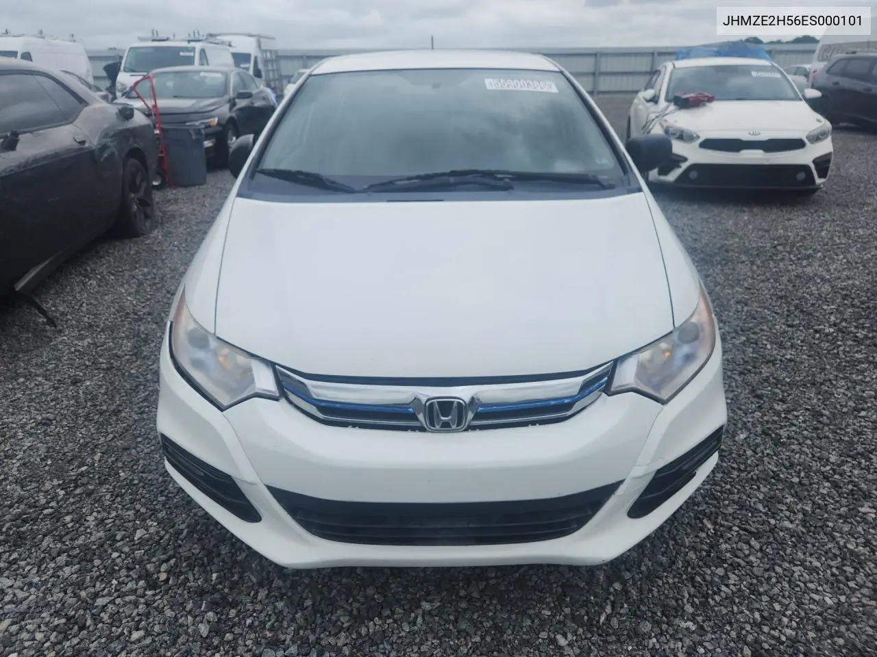 2014 Honda Insight Lx VIN: JHMZE2H56ES000101 Lot: 55900386