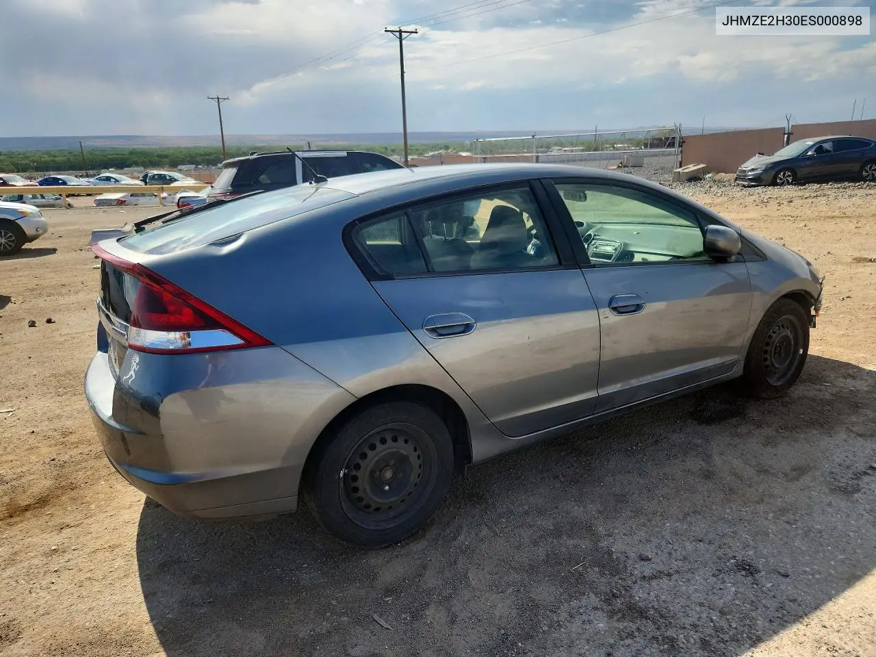 2014 Honda Insight VIN: JHMZE2H30ES000898 Lot: 56715196