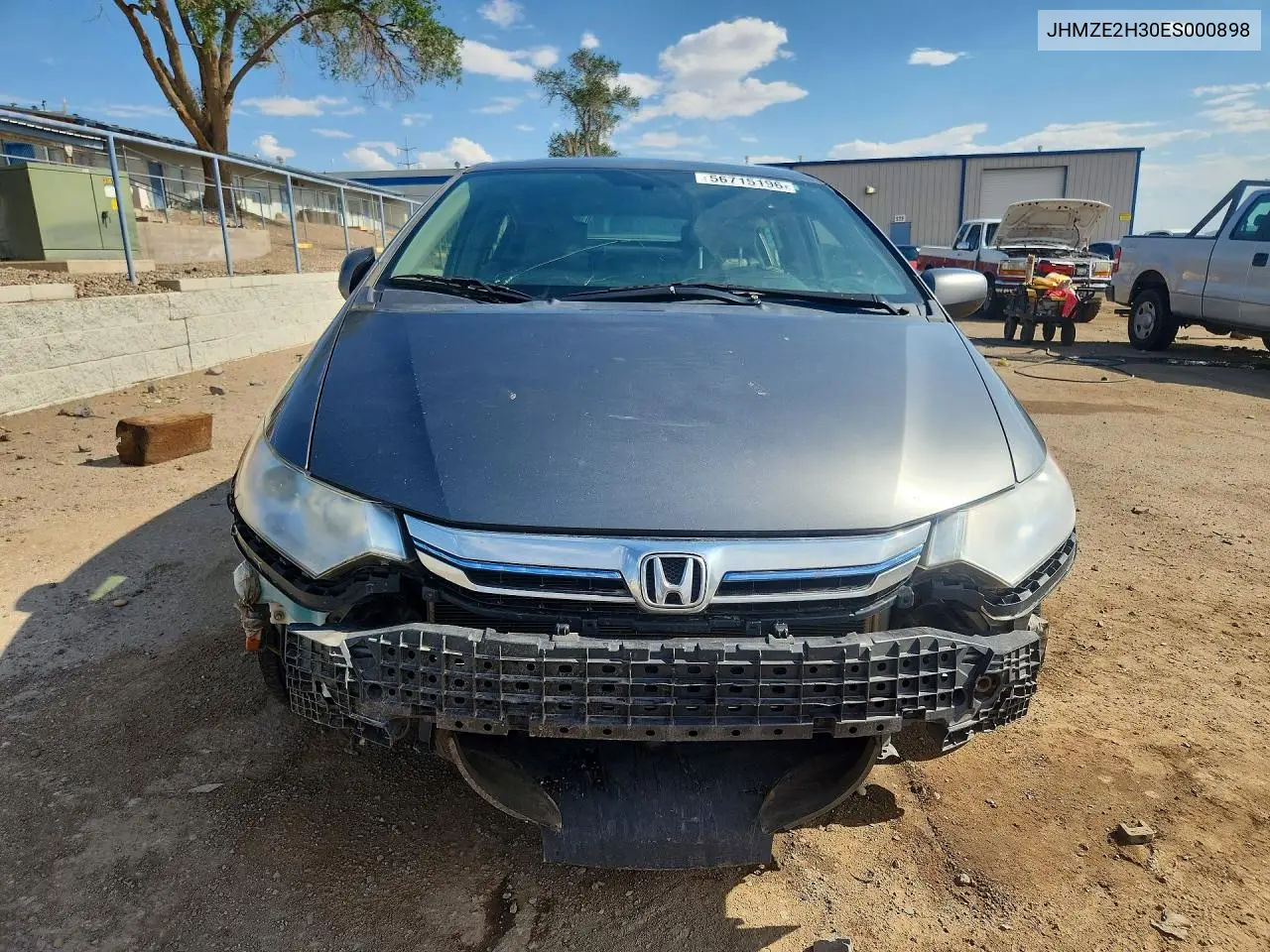 2014 Honda Insight VIN: JHMZE2H30ES000898 Lot: 56715196