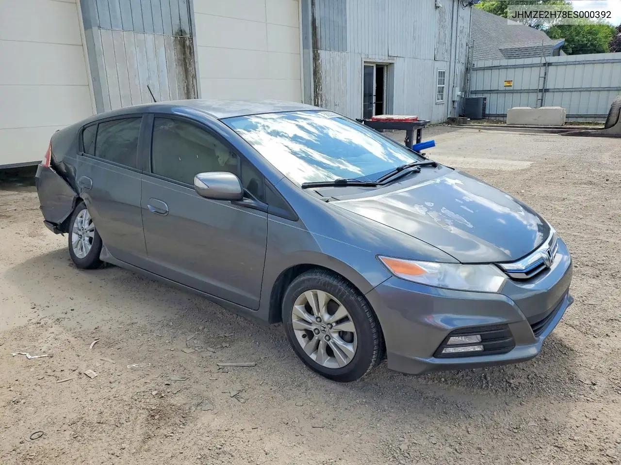 2014 Honda Insight Ex VIN: JHMZE2H78ES000392 Lot: 58220366
