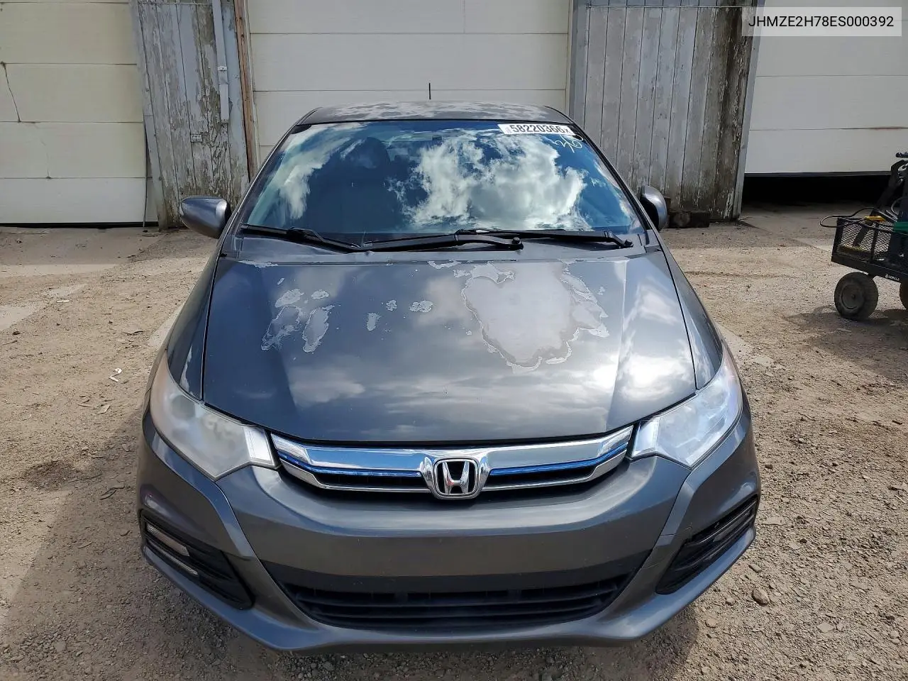 2014 Honda Insight Ex VIN: JHMZE2H78ES000392 Lot: 58220366