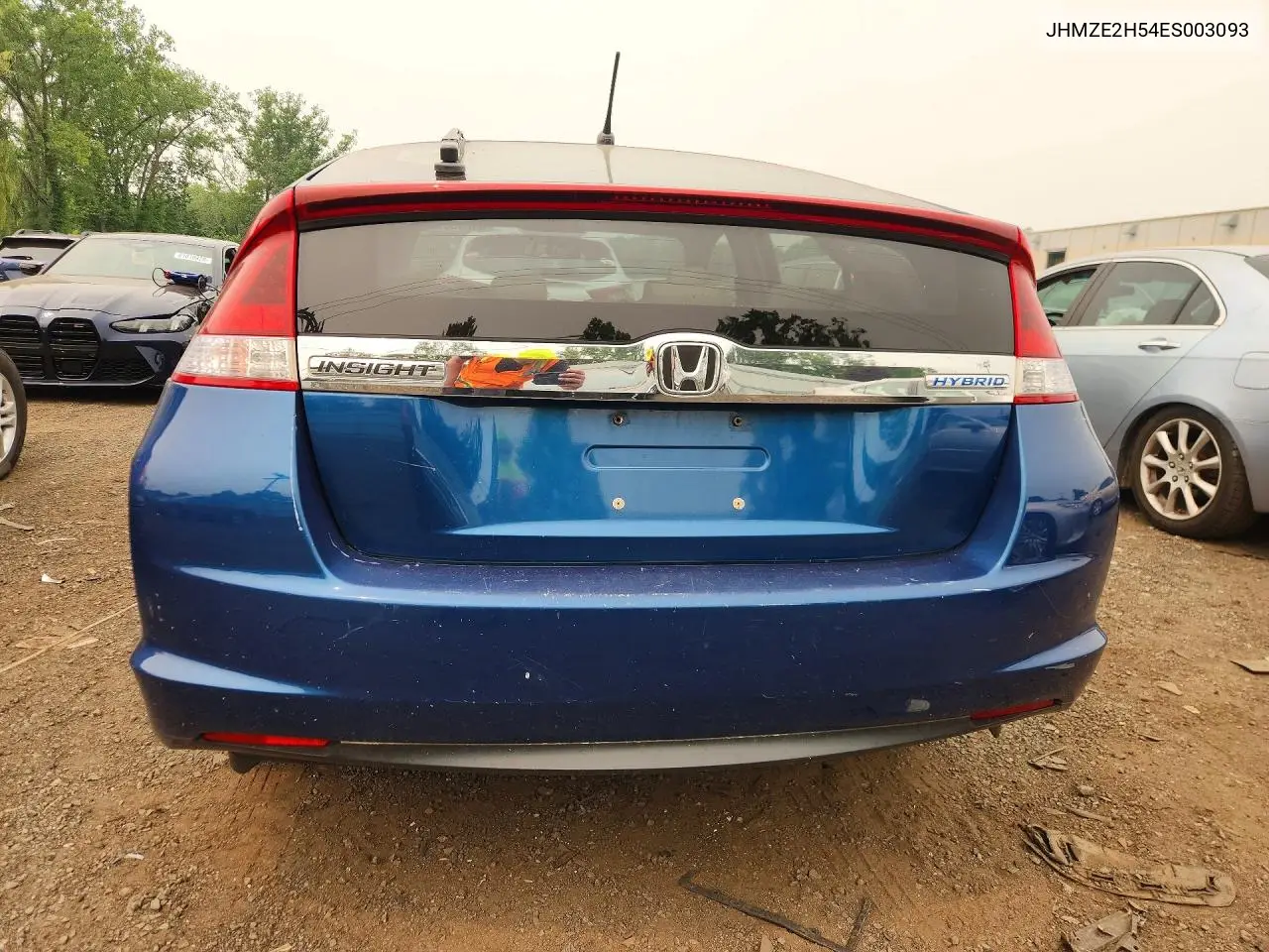 2014 Honda Insight Lx VIN: JHMZE2H54ES003093 Lot: 60205076