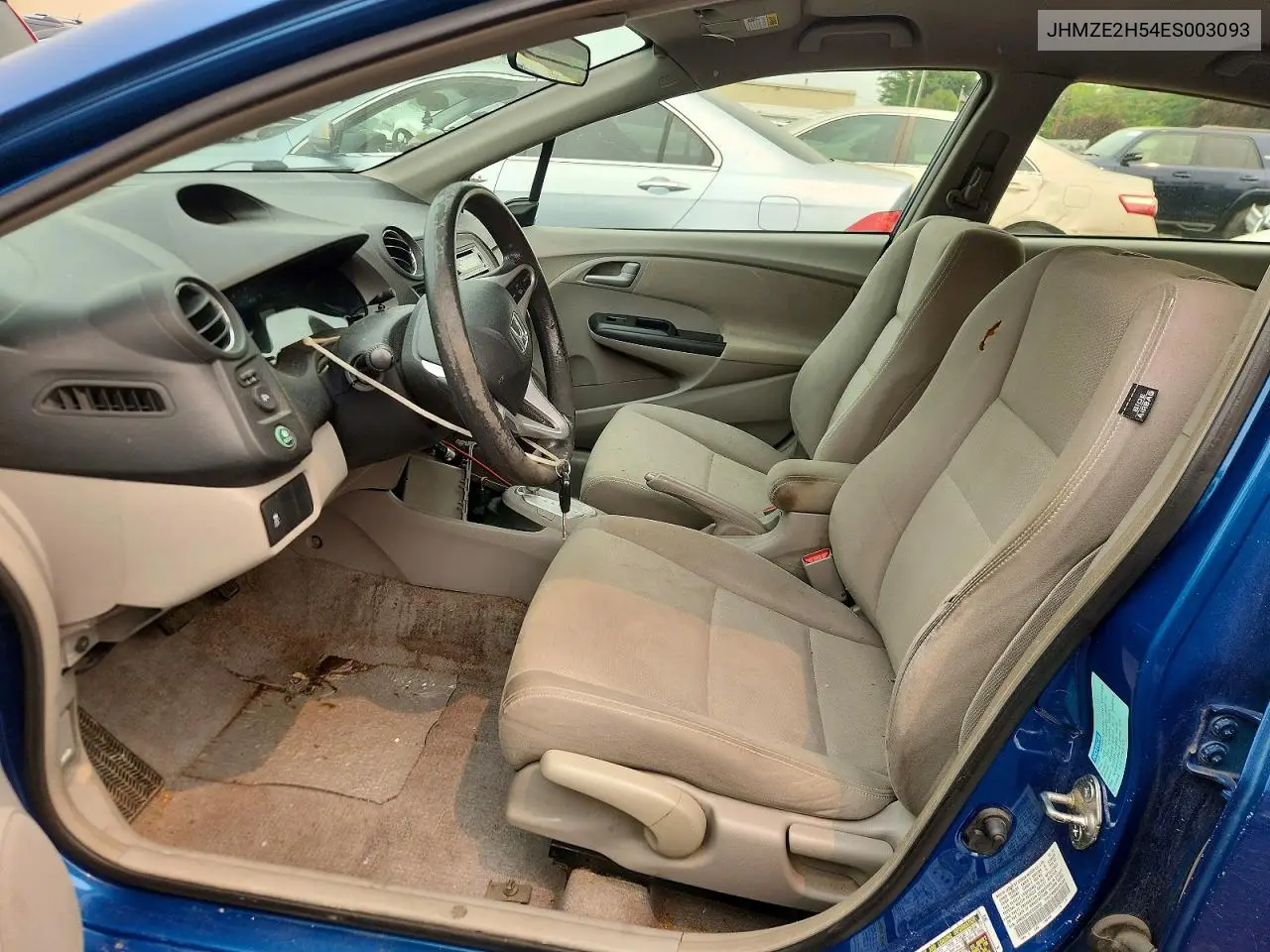 2014 Honda Insight Lx VIN: JHMZE2H54ES003093 Lot: 60205076