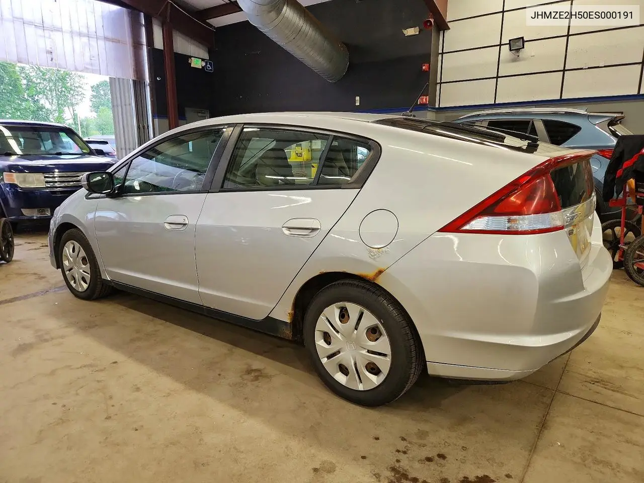 2014 Honda Insight Lx VIN: JHMZE2H50ES000191 Lot: 62170906
