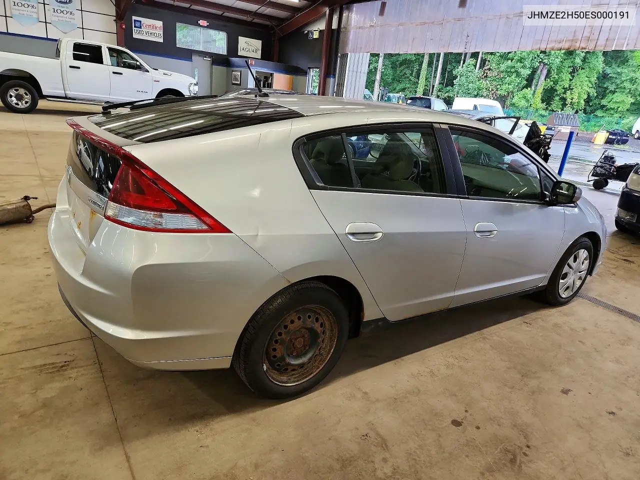 2014 Honda Insight Lx VIN: JHMZE2H50ES000191 Lot: 62170906