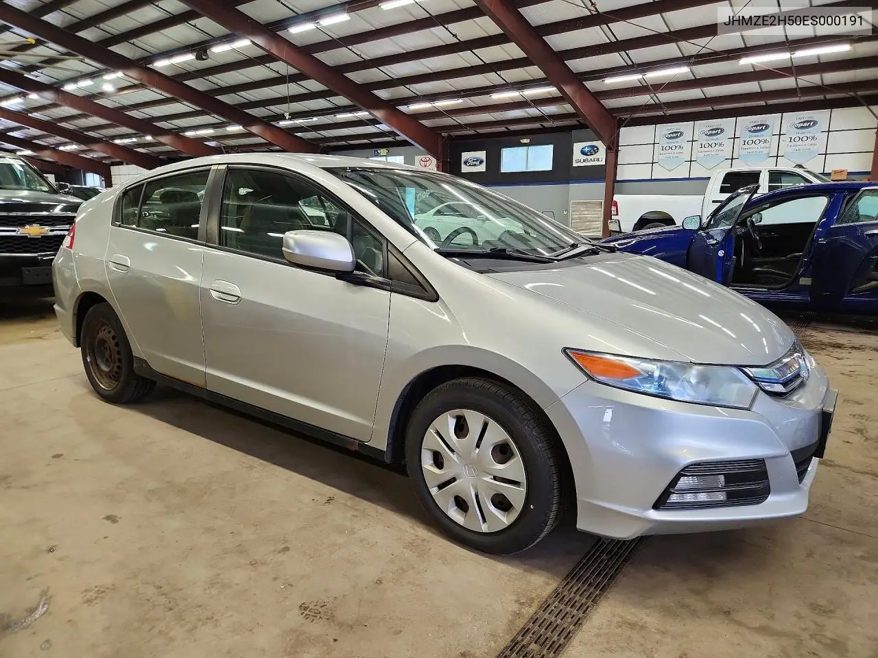 2014 Honda Insight Lx VIN: JHMZE2H50ES000191 Lot: 62170906