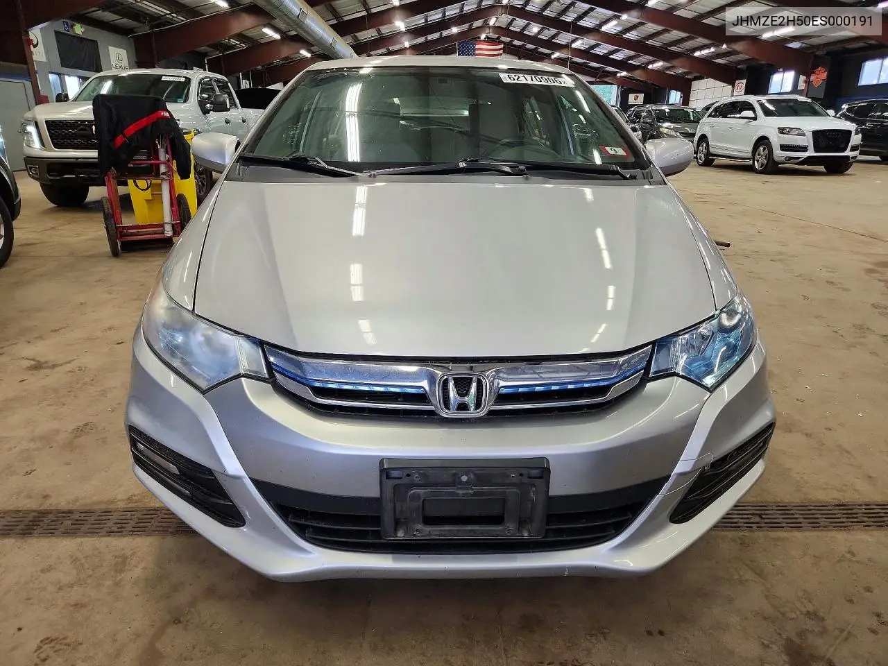 2014 Honda Insight Lx VIN: JHMZE2H50ES000191 Lot: 62170906
