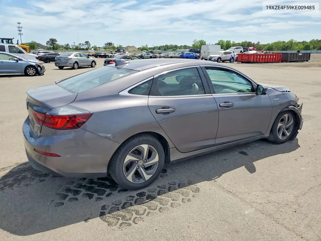 2019 Honda Insight Ex VIN: 19XZE4F59KE009485 Lot: 55742466