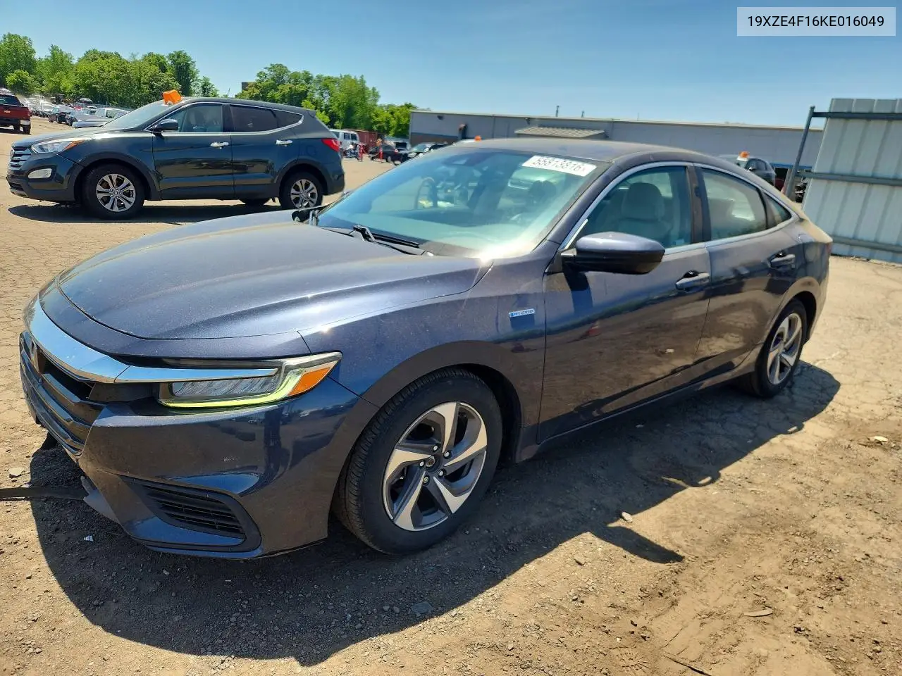 2019 Honda Insight Lx VIN: 19XZE4F16KE016049 Lot: 55813816