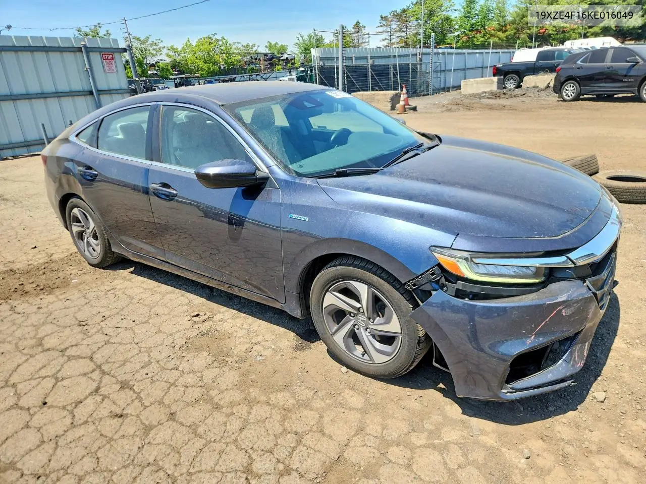 2019 Honda Insight Lx VIN: 19XZE4F16KE016049 Lot: 55813816