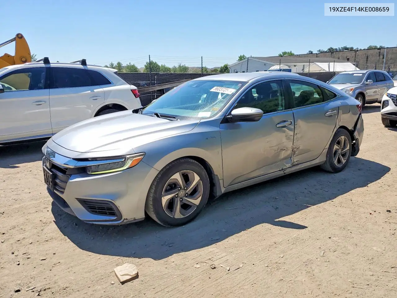 2019 Honda Insight Lx VIN: 19XZE4F14KE008659 Lot: 56037256