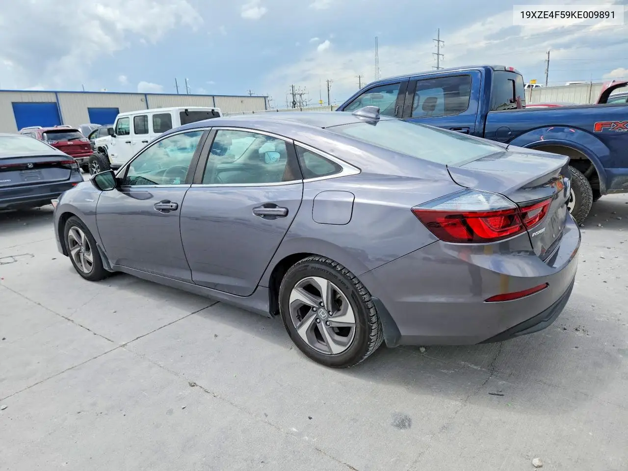 2019 Honda Insight Ex VIN: 19XZE4F59KE009891 Lot: 56540756