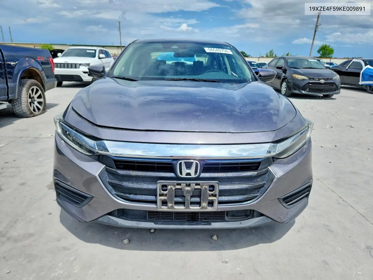 2019 Honda Insight Ex VIN: 19XZE4F59KE009891 Lot: 56540756