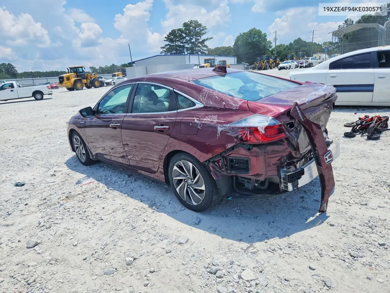 2019 Honda Insight Touring VIN: 19XZE4F94KE030571 Lot: 56708436