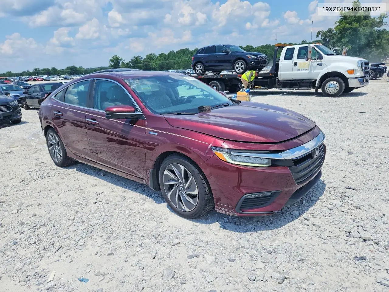 2019 Honda Insight Touring VIN: 19XZE4F94KE030571 Lot: 56708436