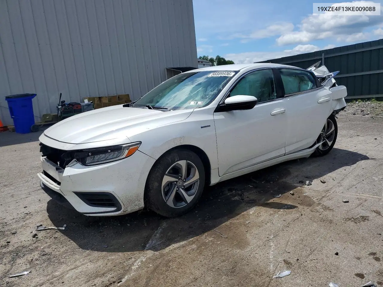 2019 Honda Insight Lx VIN: 19XZE4F13KE009088 Lot: 56889936