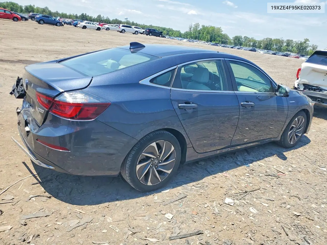 2019 Honda Insight Touring VIN: 19XZE4F95KE020373 Lot: 57136796