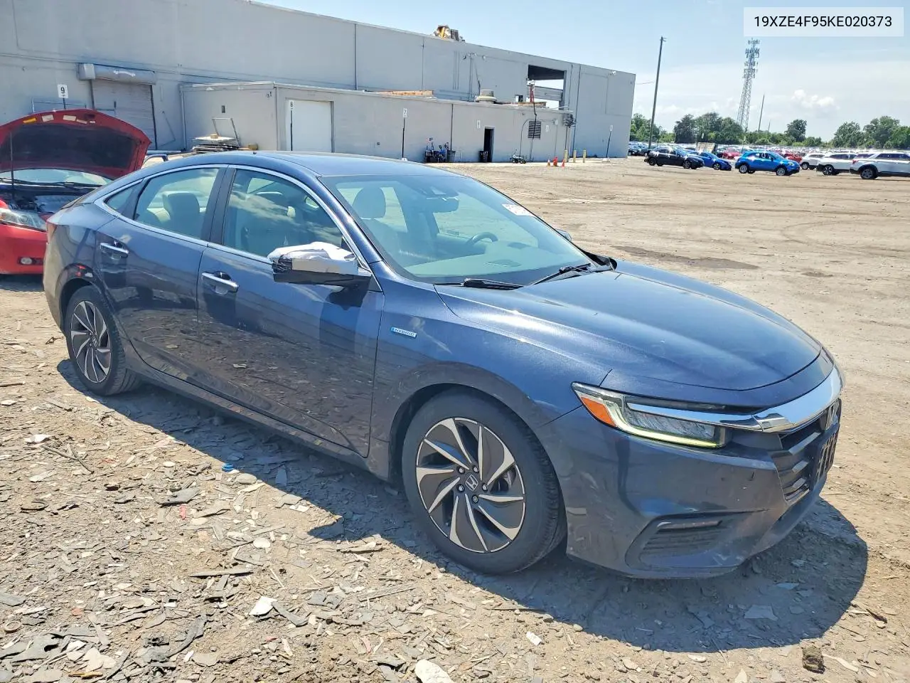 2019 Honda Insight Touring VIN: 19XZE4F95KE020373 Lot: 57136796