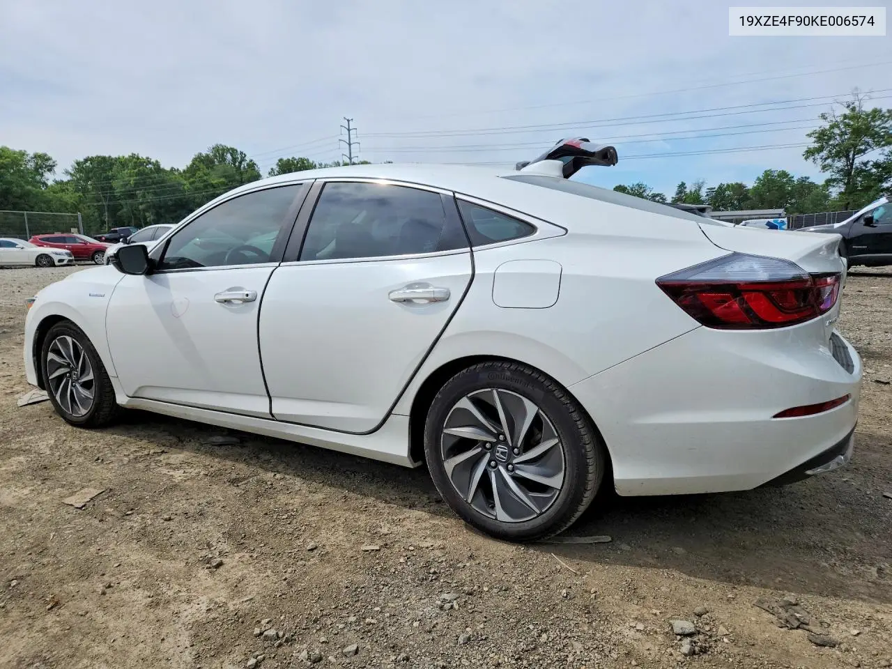 2019 Honda Insight Touring VIN: 19XZE4F90KE006574 Lot: 57618266