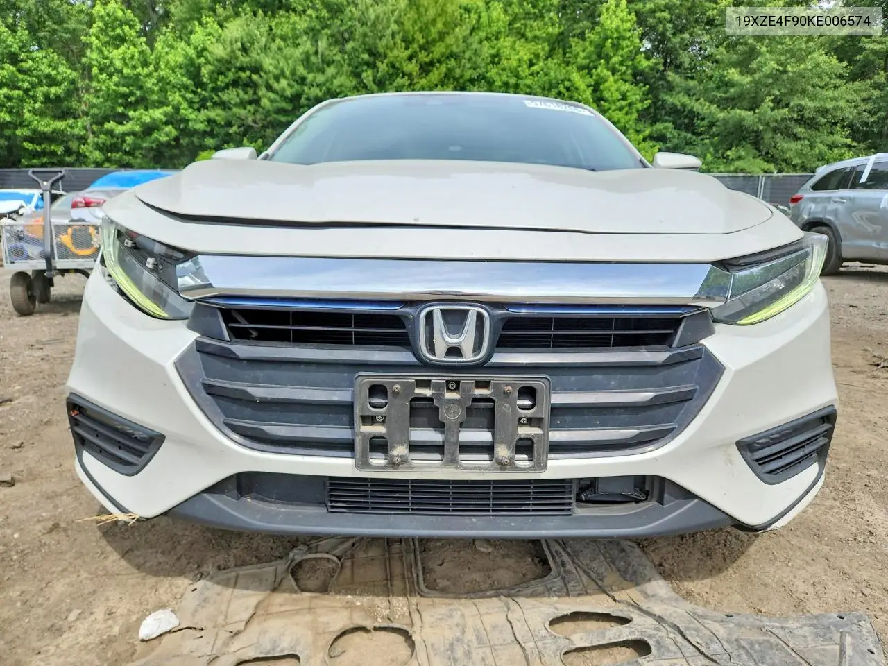 2019 Honda Insight Touring VIN: 19XZE4F90KE006574 Lot: 57618266