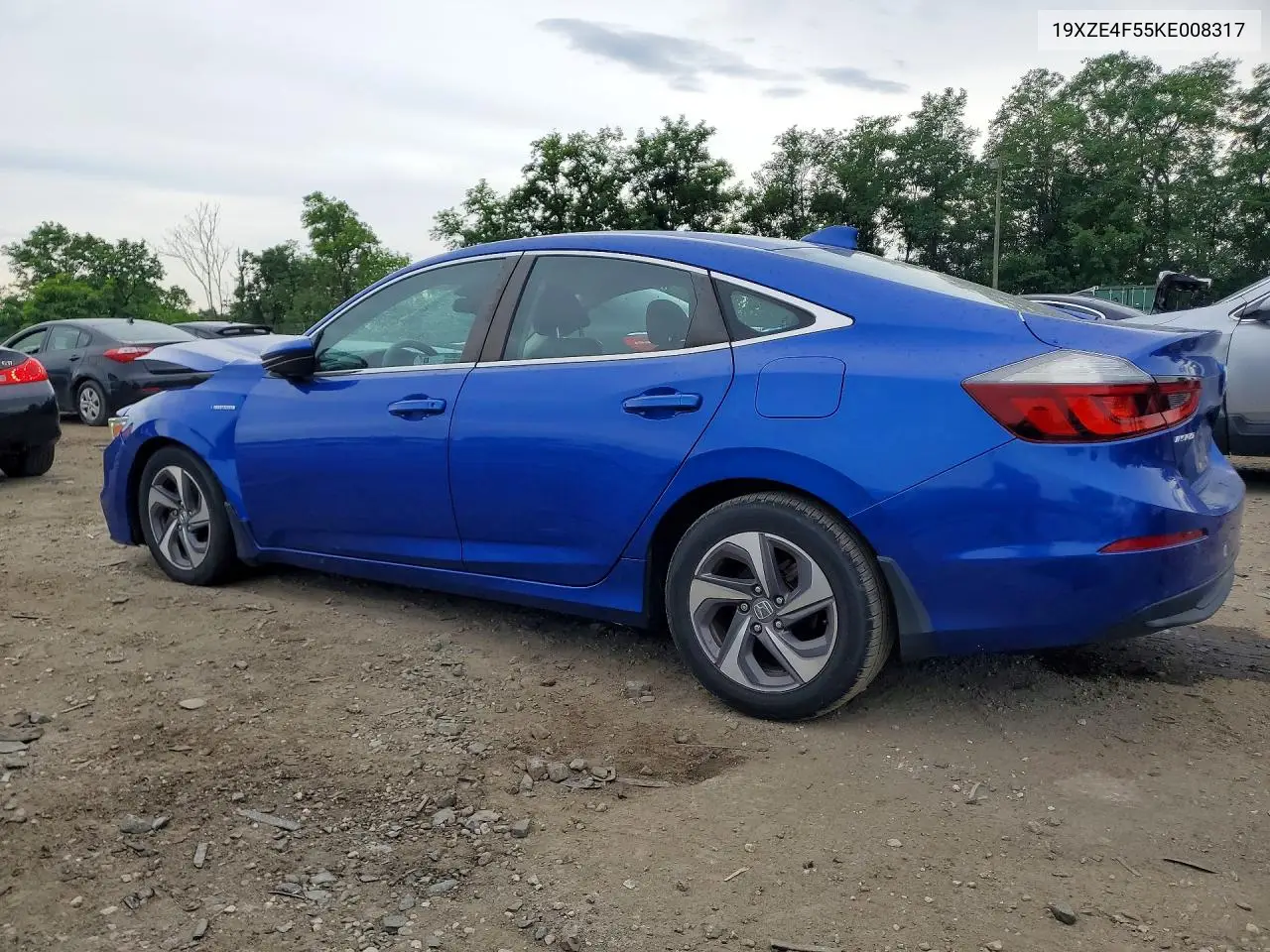 2019 Honda Insight Ex VIN: 19XZE4F55KE008317 Lot: 57906366