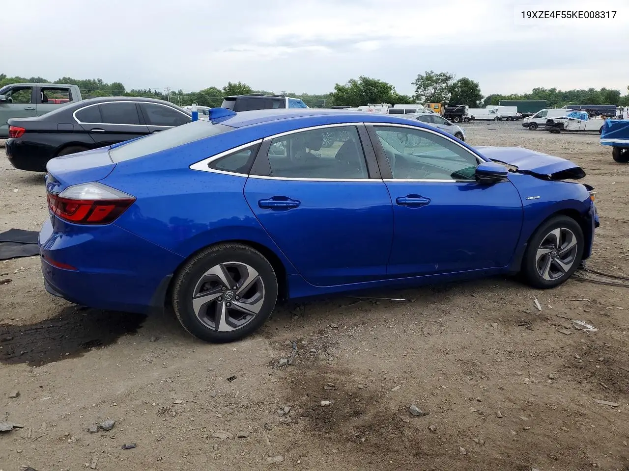2019 Honda Insight Ex VIN: 19XZE4F55KE008317 Lot: 57906366