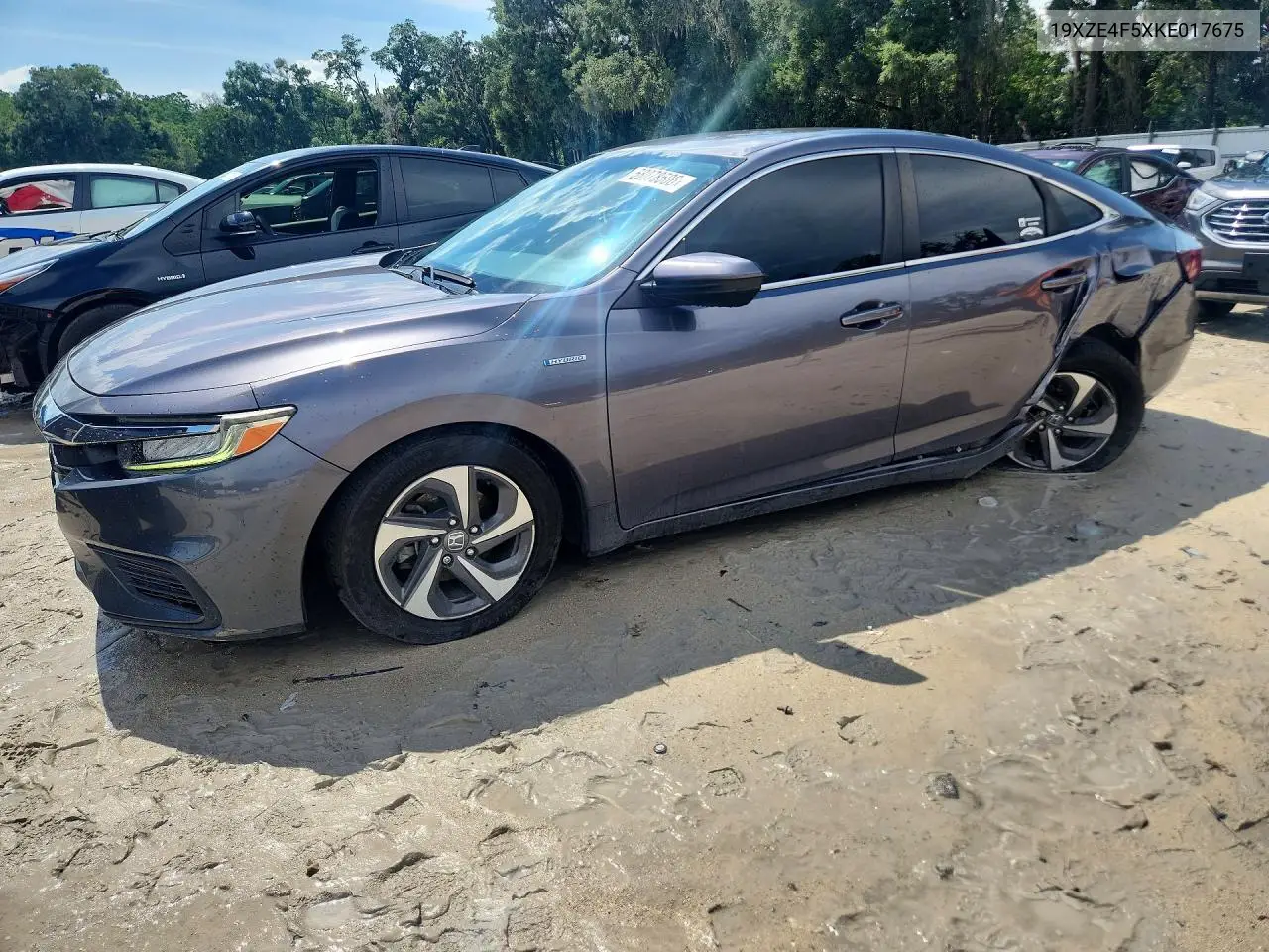 2019 Honda Insight Ex VIN: 19XZE4F5XKE017675 Lot: 58078506