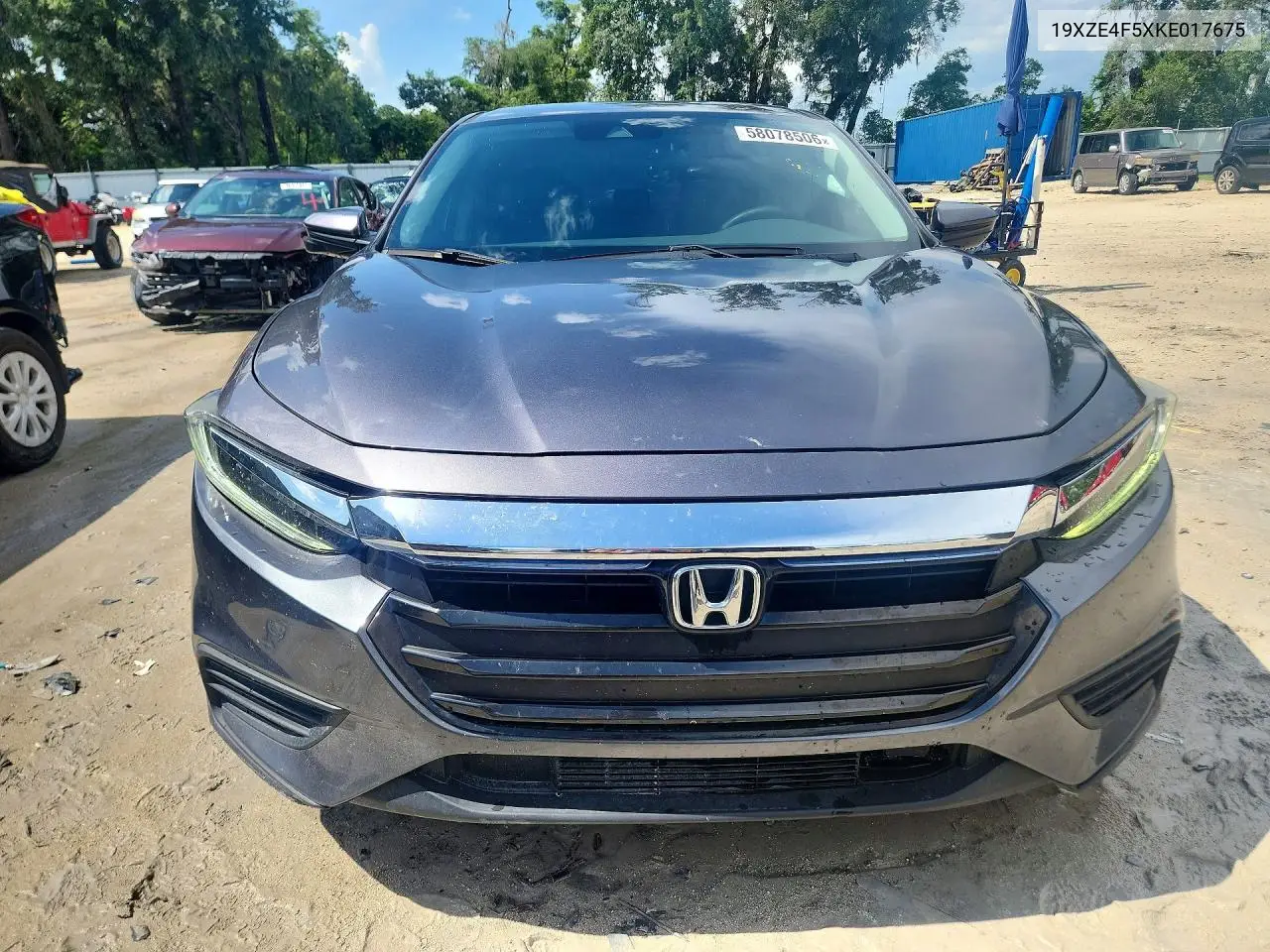 2019 Honda Insight Ex VIN: 19XZE4F5XKE017675 Lot: 58078506