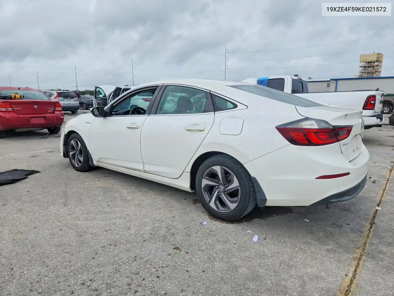 2019 Honda Insight Ex VIN: 19XZE4F59KE021572 Lot: 58270596