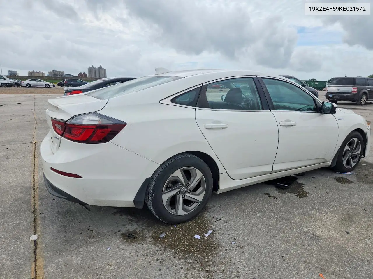 2019 Honda Insight Ex VIN: 19XZE4F59KE021572 Lot: 58270596