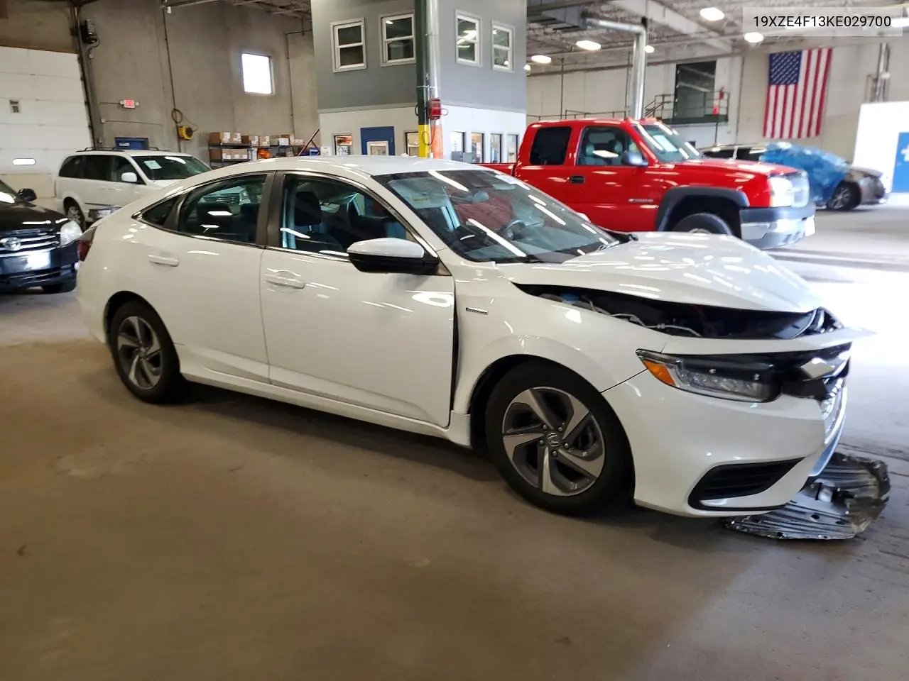 2019 Honda Insight Lx VIN: 19XZE4F13KE029700 Lot: 58997816