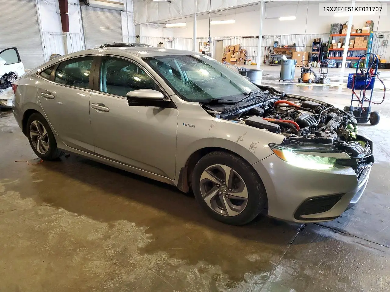 2019 Honda Insight Ex VIN: 19XZE4F51KE031707 Lot: 60210486