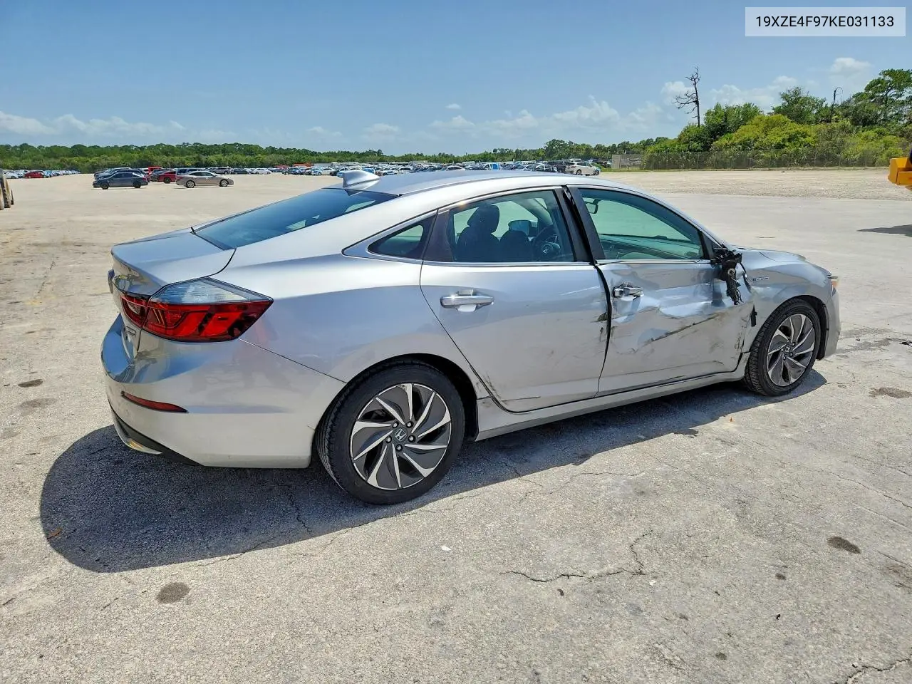 2019 Honda Insight Touring VIN: 19XZE4F97KE031133 Lot: 60582366
