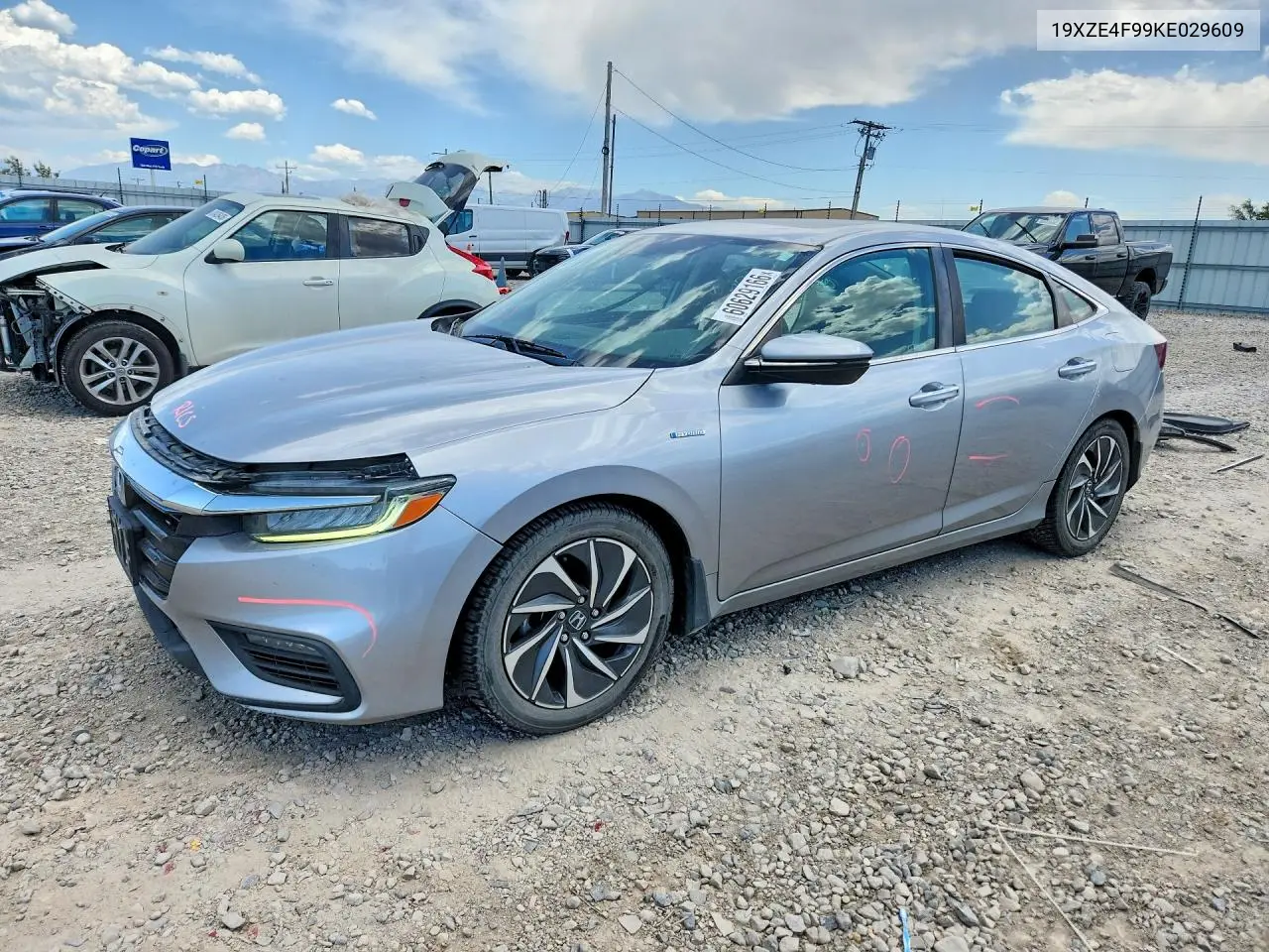 2019 Honda Insight Touring VIN: 19XZE4F99KE029609 Lot: 60629166