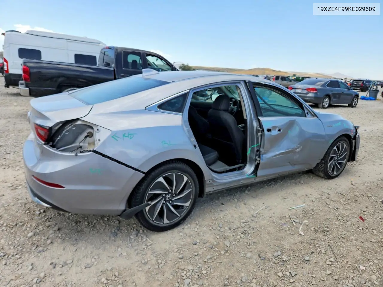 2019 Honda Insight Touring VIN: 19XZE4F99KE029609 Lot: 60629166