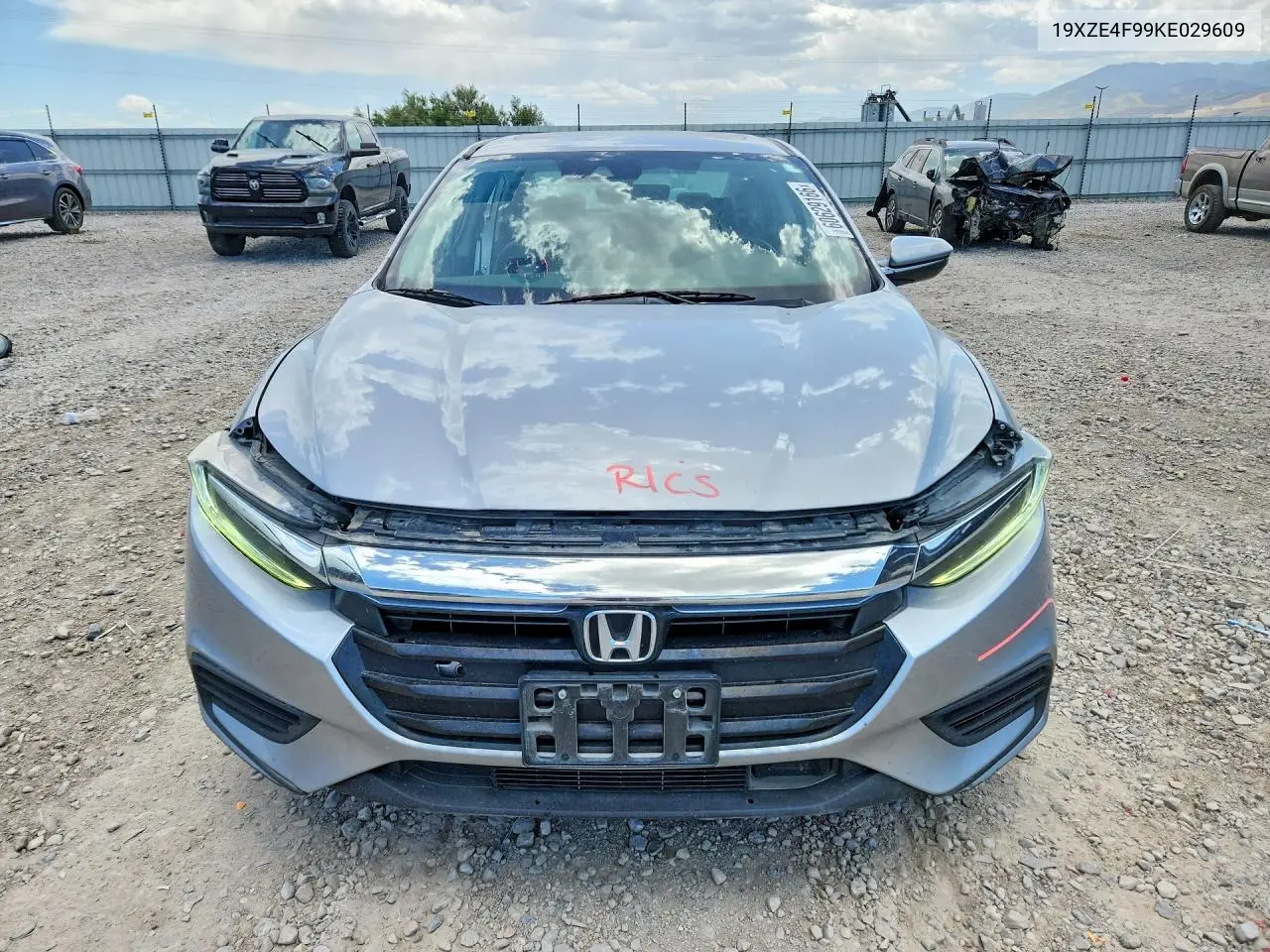 2019 Honda Insight Touring VIN: 19XZE4F99KE029609 Lot: 60629166