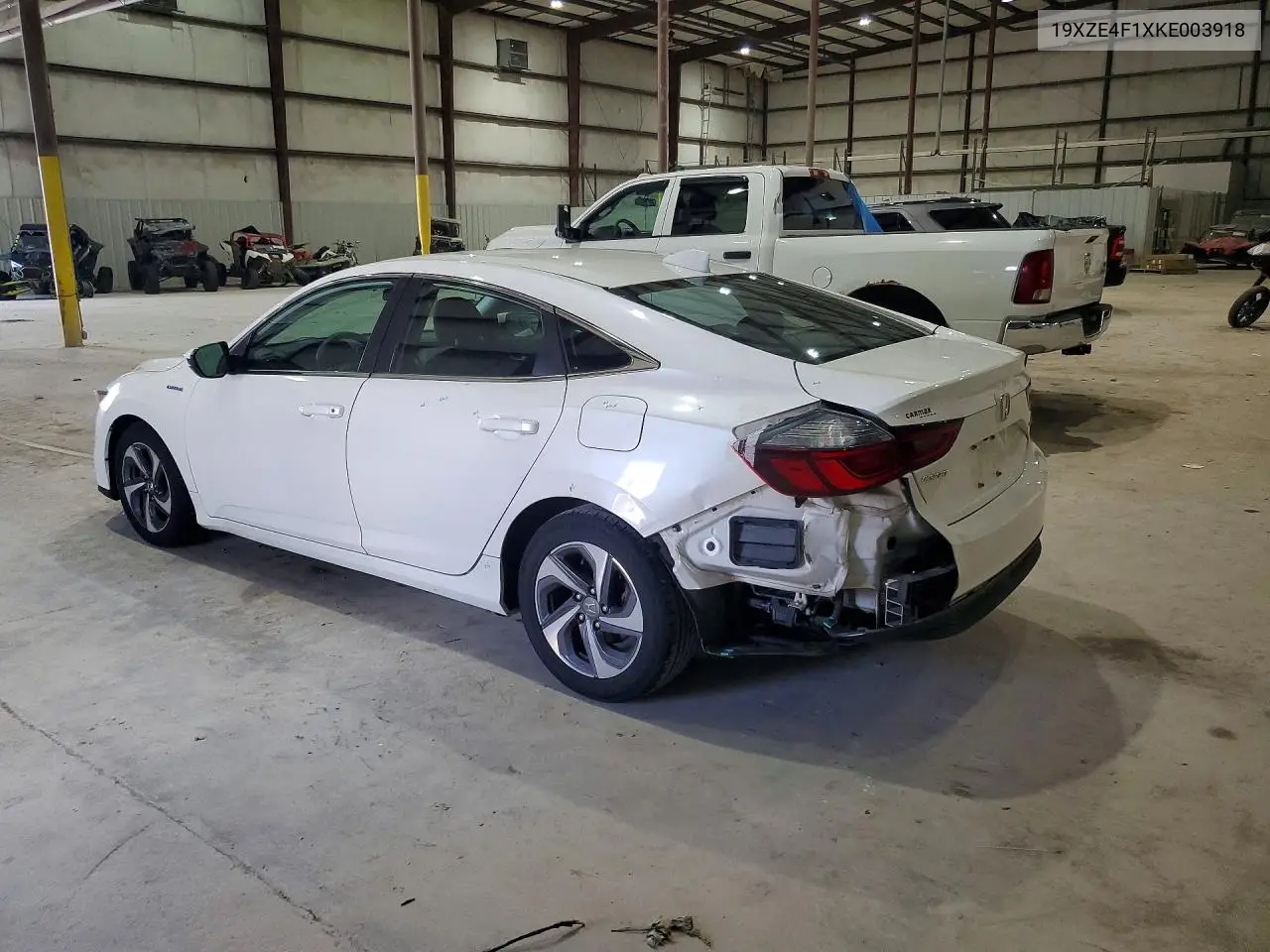 2019 Honda Insight Lx VIN: 19XZE4F1XKE003918 Lot: 60845866