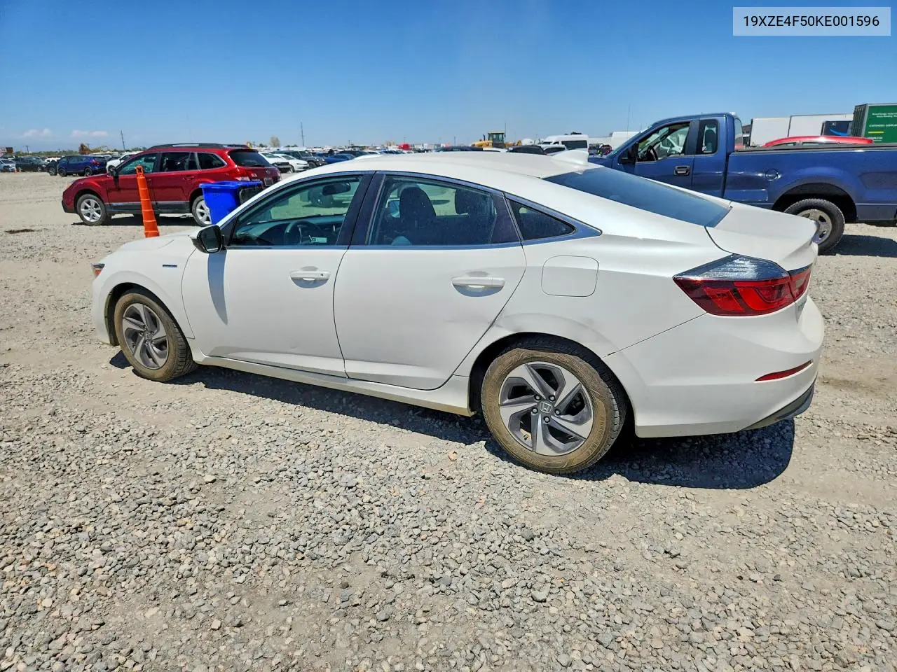 2019 Honda Insight Ex VIN: 19XZE4F50KE001596 Lot: 60867766
