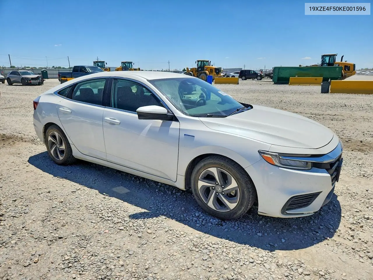 2019 Honda Insight Ex VIN: 19XZE4F50KE001596 Lot: 60867766