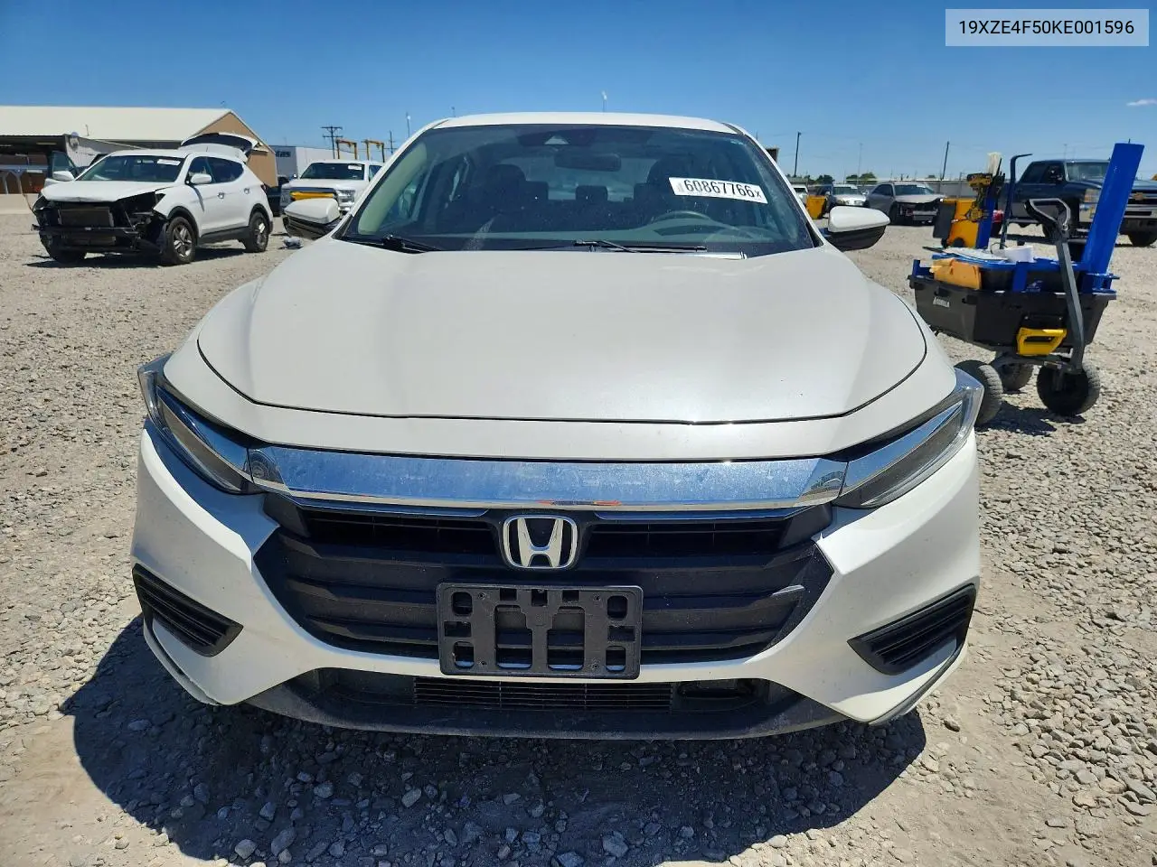 2019 Honda Insight Ex VIN: 19XZE4F50KE001596 Lot: 60867766