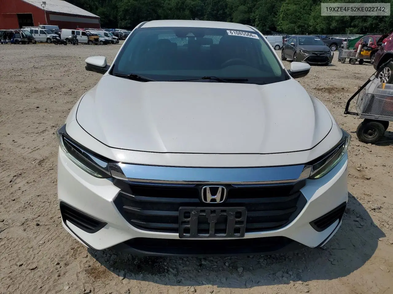 2019 Honda Insight Ex VIN: 19XZE4F52KE022742 Lot: 61085566