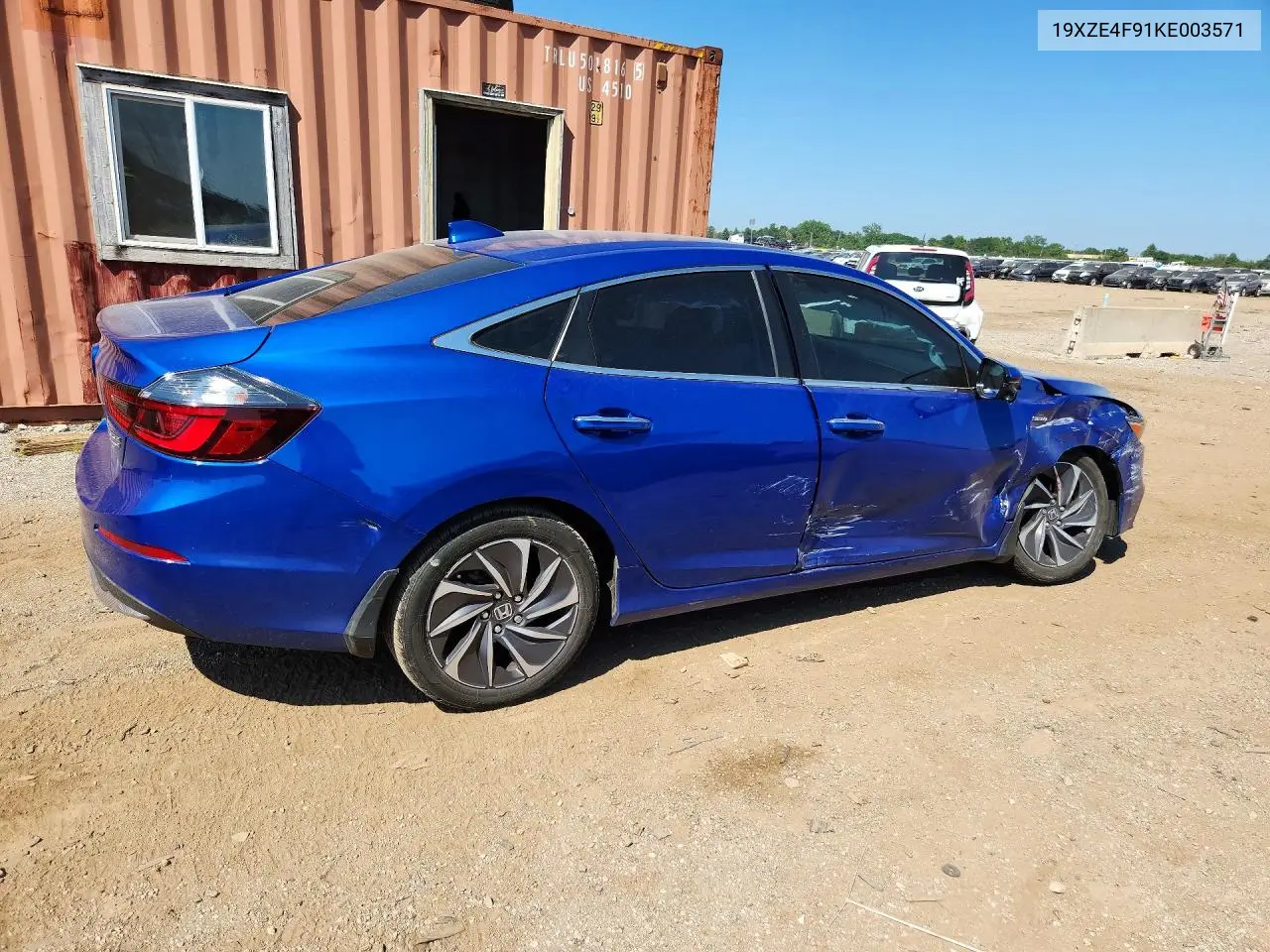 2019 Honda Insight Touring VIN: 19XZE4F91KE003571 Lot: 61131726