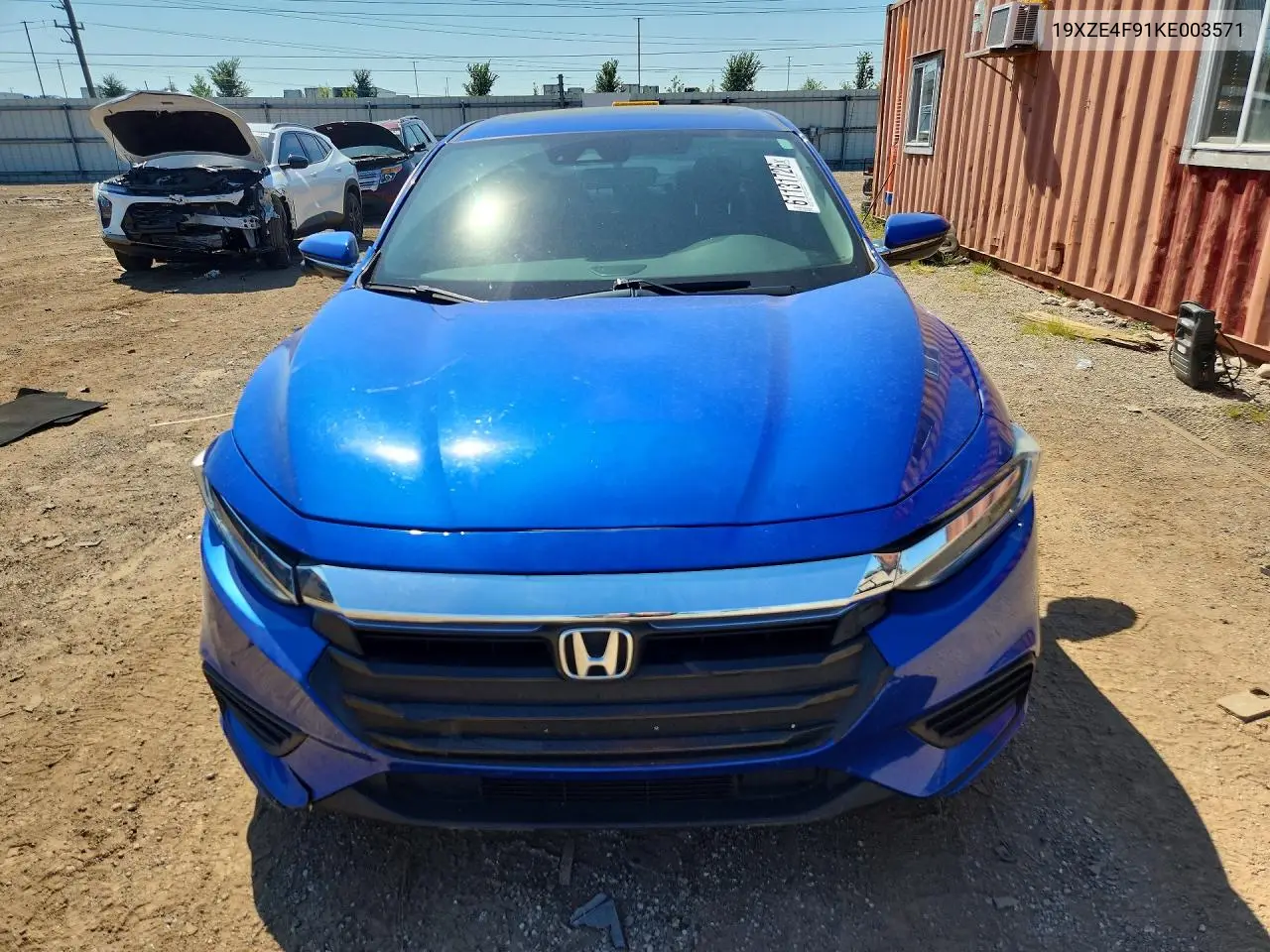 2019 Honda Insight Touring VIN: 19XZE4F91KE003571 Lot: 61131726
