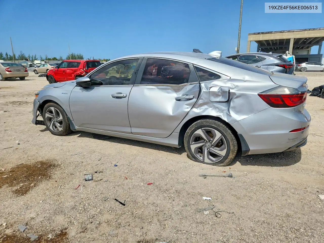 2019 Honda Insight Ex VIN: 19XZE4F56KE006513 Lot: 61315216