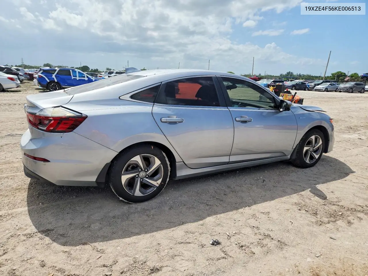 2019 Honda Insight Ex VIN: 19XZE4F56KE006513 Lot: 61315216