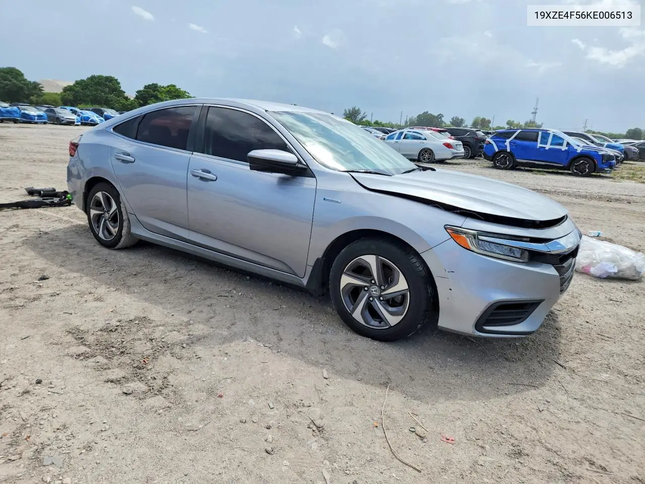 2019 Honda Insight Ex VIN: 19XZE4F56KE006513 Lot: 61315216