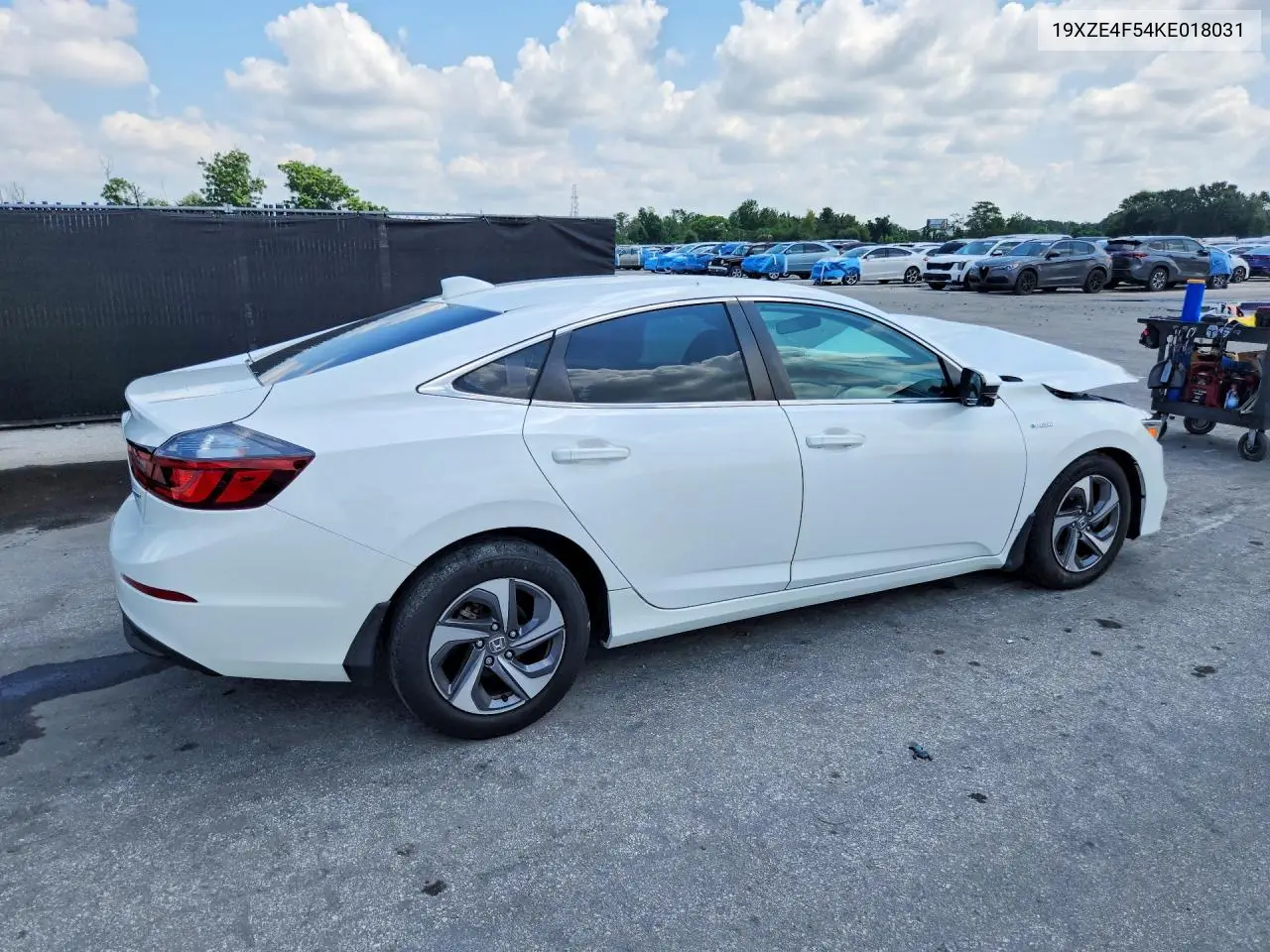 2019 Honda Insight Ex VIN: 19XZE4F54KE018031 Lot: 61590526