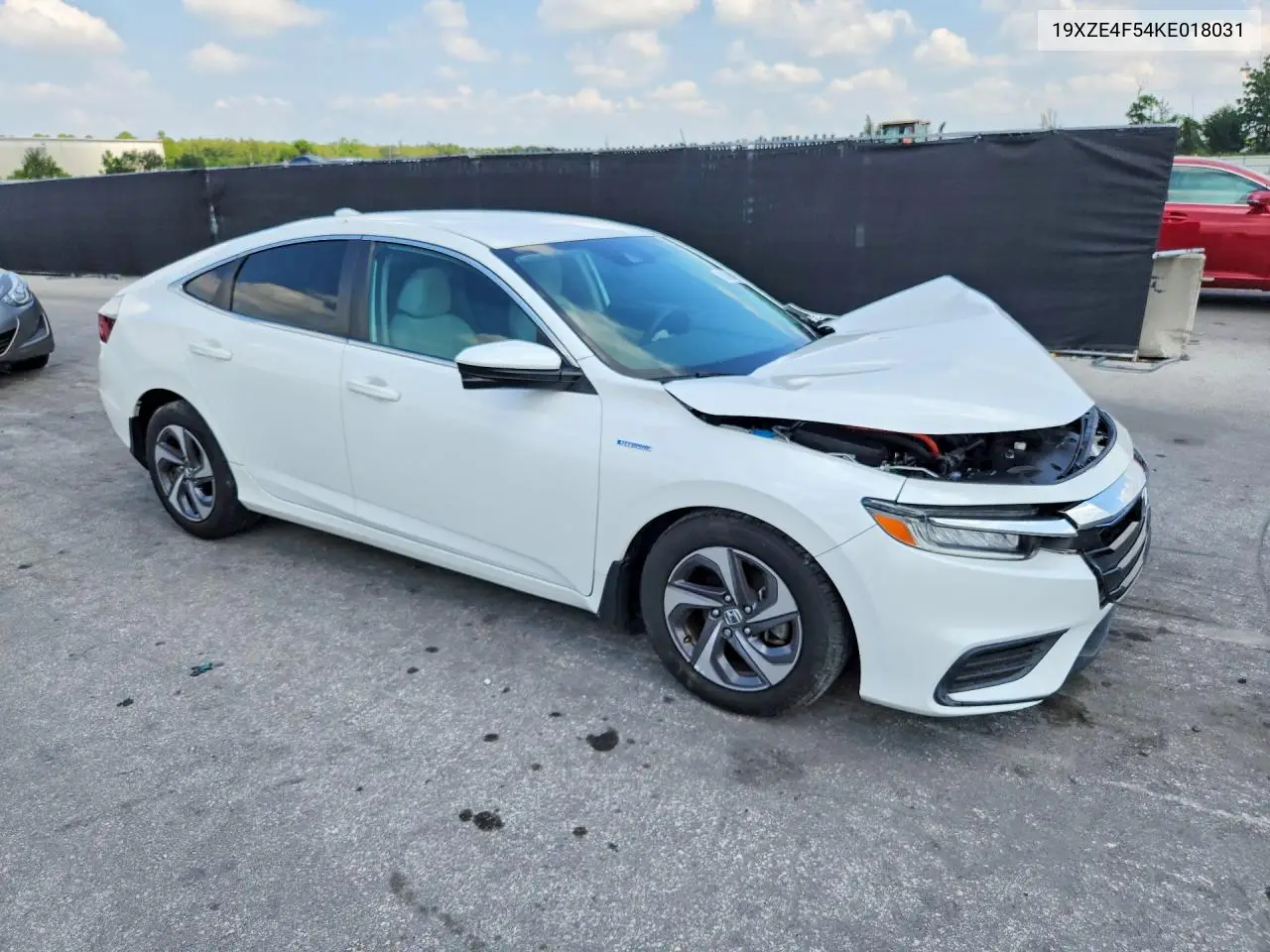 2019 Honda Insight Ex VIN: 19XZE4F54KE018031 Lot: 61590526