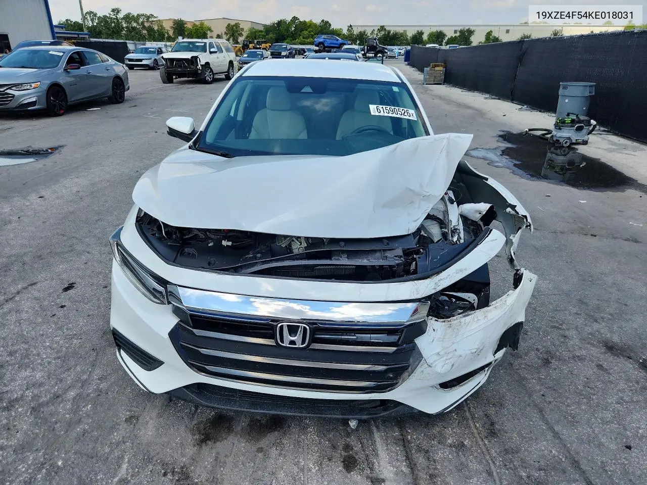 2019 Honda Insight Ex VIN: 19XZE4F54KE018031 Lot: 61590526
