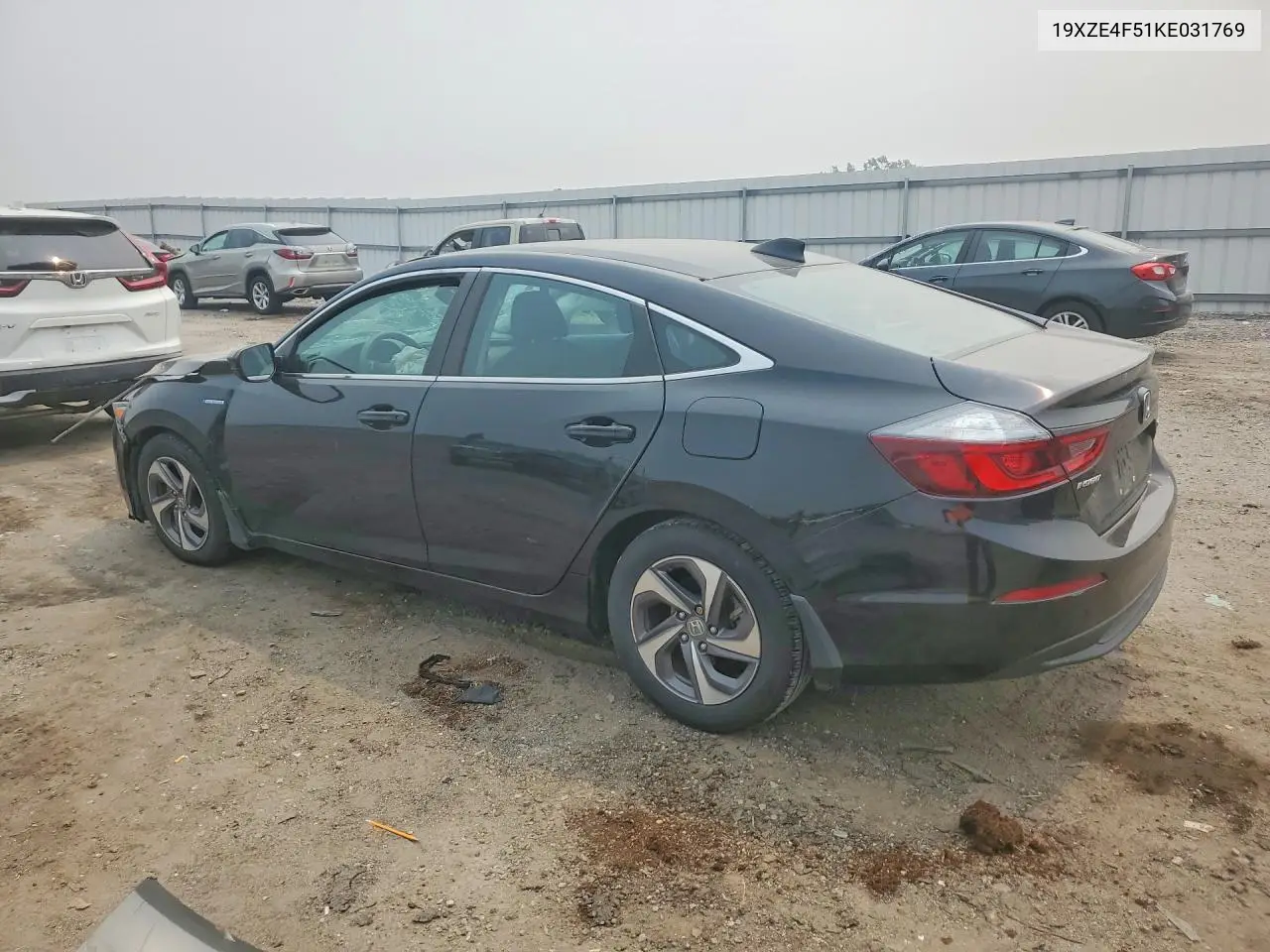 2019 Honda Insight Ex VIN: 19XZE4F51KE031769 Lot: 61593776